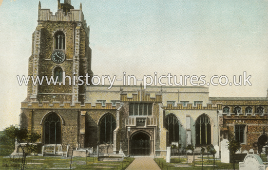 St Mary's Church, Chelmsford, Essex. c.1912